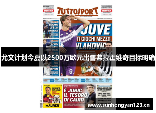 尤文计划今夏以2500万欧元出售弗拉霍维奇目标明确